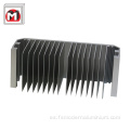 Extrusión de radiador de aluminio 6063-T5